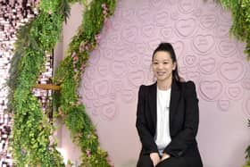 Simone Tai, owner of Mini Moony Pamper Parties, was inspired by her daughters to create a space for kids to hang out, relax, talk, and dance.
Picture: Sarah Standing (141124-5563)
