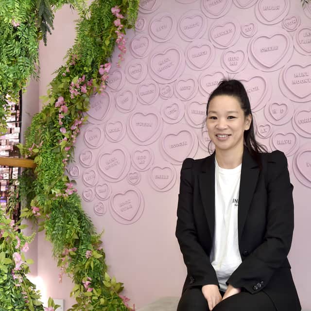 Simone Tai, owner of Mini Moony Pamper Parties, is looking forward to giving a taste of what they do to Gunwharf shoppers.
Picture: Sarah Standing (141124-5563)