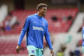 Pompey boss John Mousinho has reacted to Kusini Yengi's outspoken comments on Championship rivals. Pic: Jason Brown.