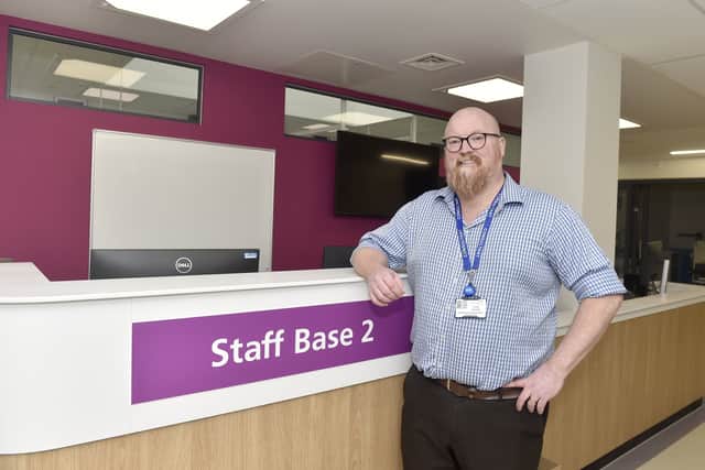 Peter Russell, clinical director of the emergency department, believes the new department will bring huge benefits to patients and staff.