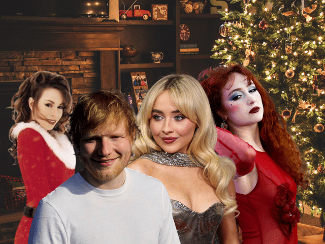 Ed Sheeran, Sabrina Carpenter, Chappell Roan and Mariah Carey are among the 27 names listed as the frontrunners for the 2024 Christmas Number 1.