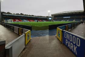 A pitch inspection is taking place at 11am at Blackburn
