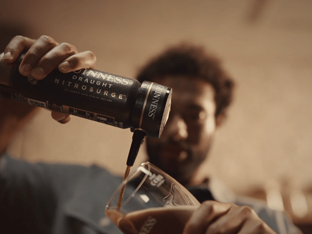 The Guinness Nitrosurge device helps you pour the perfect pint at home - and a rare discount has just popped up on Amazon