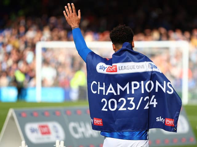 Myles Peart-Harris won the League One title with Pompey, but is out to halt his old side this weekend with Swansea. Pic: Getty