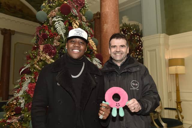 From left: Marlon "Swoosh" Wallen, creative director of Flawless, and Nick Parbutt, CEO of Toob.