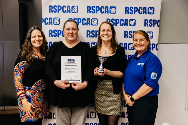 Portsmouth City Council's Stray Dog Kennels have officially won the RSPCA's Platinum PawPrints Award this year