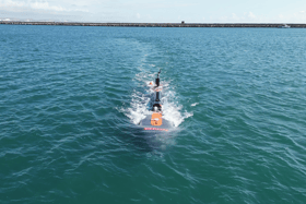 Herne - an Extra Large Autonomous Submarine Underwater Vehicle built by Portsmouth engineers - has been successfully tested on the South Coast of England.