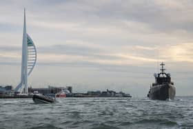 An autonomous surface vessel is being tested by the Royal Navy in the vicinity of Hayling Bay this month.