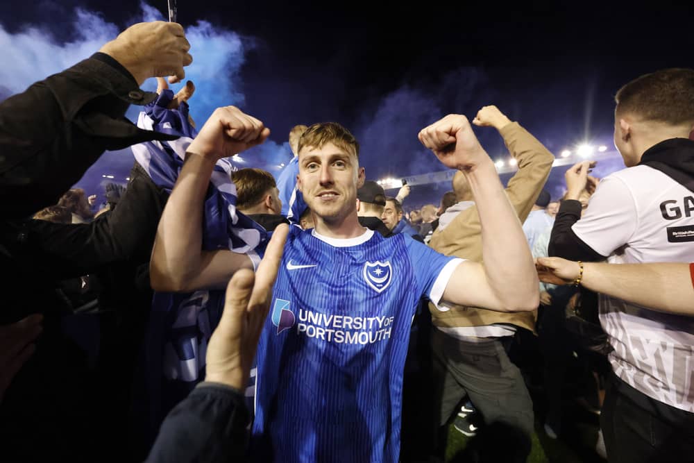 Former Pompey winger Gavin Whyte has revealed the reasons for his Fratton exit: Pic: PA