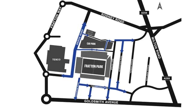Diversions for fans leaving Fratton Park will be in place this evening for the game against Millwall