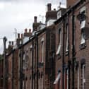 A row of terraced houses.