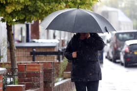 Heavy rain descended on Portsmouth and Hampshire overnight, with the Met Office issuing a yellow weather warning.