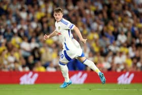Pompey have been linked with a move for Leeds striker Joe Gelhardt. Pic Getty