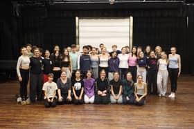 The cast of Portsmouth Grammar School's A Midsummer Night's Dream Rocks, playing now at the New Theatre Royal