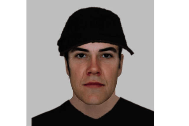 A police E-fit of the pervert