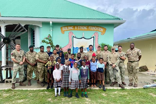 HMS Medway supported citizens on the Turks and Caicos Islands after the British Oversea Territory was hit by Hurricane Oscar.