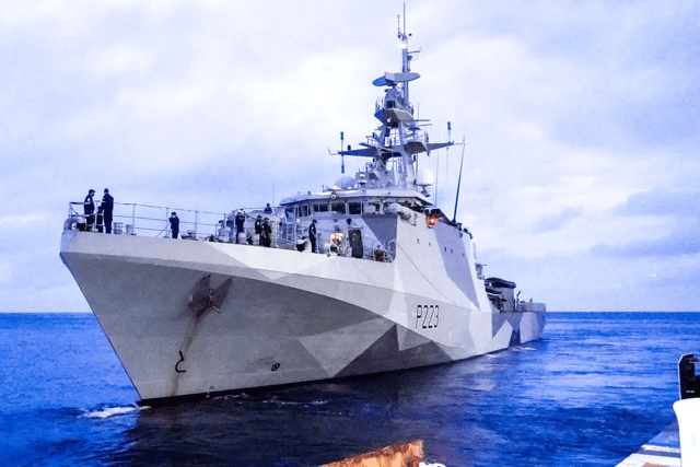 HMS Medway supported citizens on the Turks and Caicos Islands after the British Oversea Territory was hit by Hurricane Oscar.