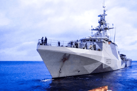 HMS Medway supported citizens on the Turks and Caicos Islands after the British Oversea Territory was hit by Hurricane Oscar.