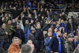 Swansea fans had words of praise for their Pompey counterparts - and vice-versa - after Saturday's 2-2 draw. Pic: Jason Brown/ProSportsImages