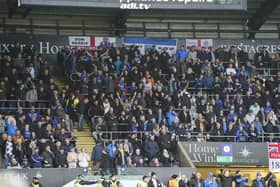 Just under 2,000 Pompey supporters went to watch the game against Swansea City. It helped towards their average away attendance in the EFL Championship. 