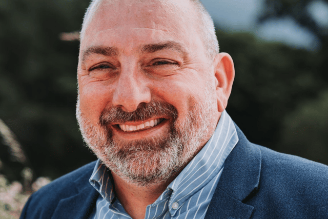 David Beer, former Royal Navy veteran, will be taking part in a sponsored walk to raise funds for Walking With The Wounded.