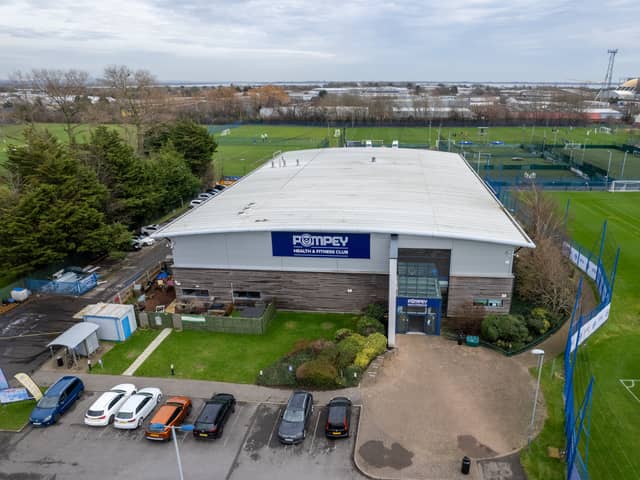 Pompey's Hilsea training base. Pic: Alex Shute