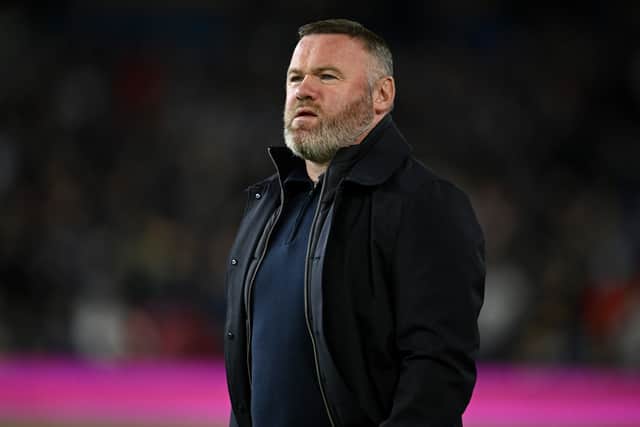 Plymouth Argyle are not considering Wayne Rooney. The Pilgrims board want to support the England legend. (Photo by Gareth Copley/Getty Images)