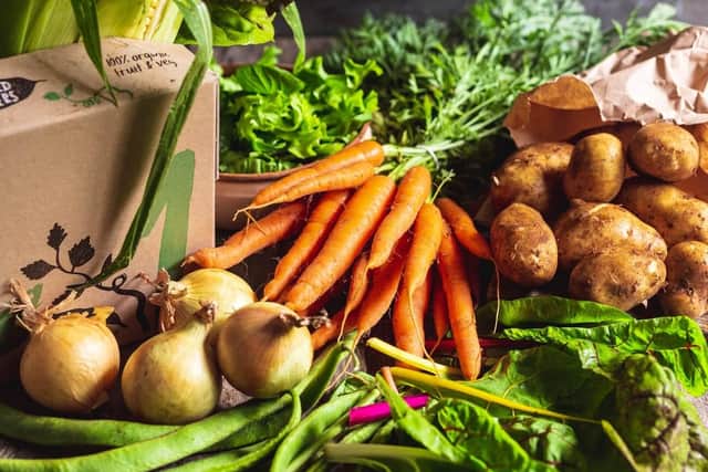 Riverford's organic veg boxes contain seasonal produce