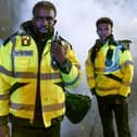 Casualty Christmas special first look. Photo: BBC