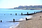 A distressed man was seen exiting the water at Selsey beach near Chichester on December 1.