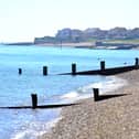 A distressed man was seen exiting the water at Selsey beach near Chichester on December 1.