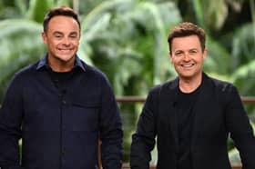 I’m a Celeb hosts Ant and Dec. Photo by ITV.