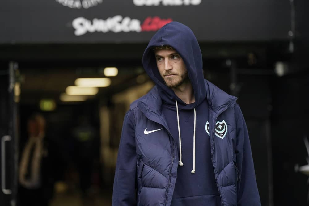 Pompey keeper Nicolas Schmid