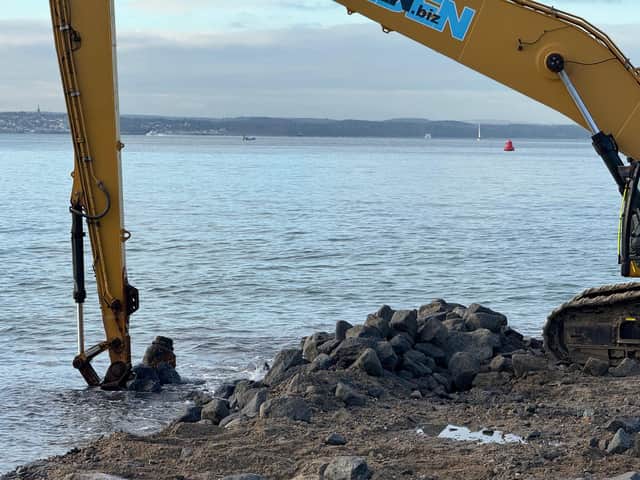 The unexploded ordnance was found in Southsea