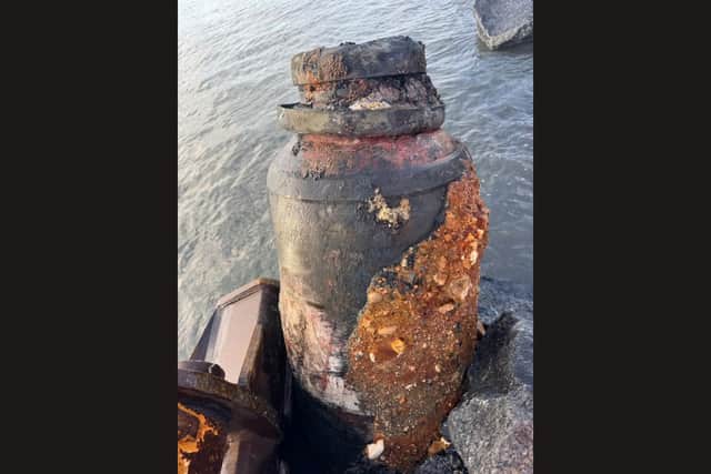 An unexploded ordnance was found in Southsea