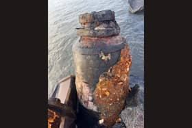 An unexploded ordnance was found in Southsea