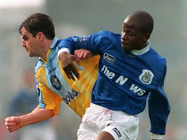Paul Hall was signed for Pompey in March 1993 by Jim Smith - a 'great man'. Picture: EMPICS Sports Photo Agency
