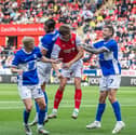 Former Pompey man Sean Raggett put injury pain behind him to score the winner for Rotherham against Lincoln last night. 