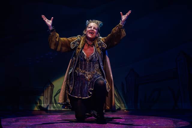 This year the villain of the Pompey Panto is EastEnders star and local girl Lorraine Stanley