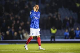 Andre Dozzell's Pompey form has impressed of late. Pic: Jason Brown/ProSportsImages