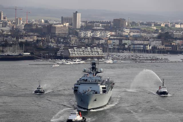 Albion-class landing platform dock - decommissioning announcement made by defence secretary John Healey on November 20, 2024.