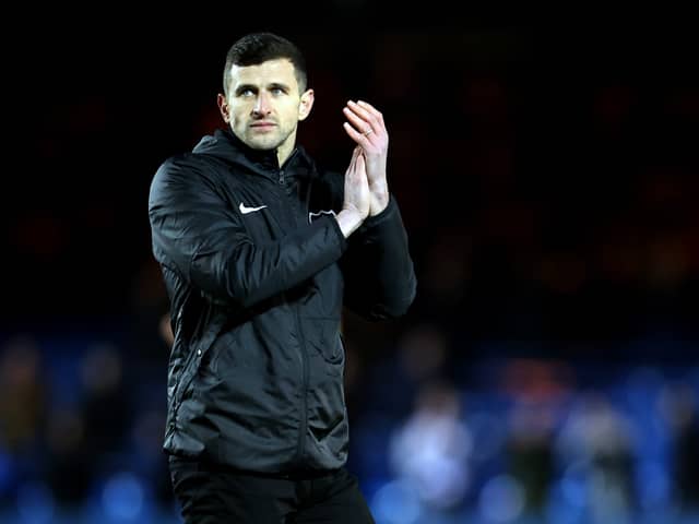 Portsmouth face Bristol City in a crucial Championship encounter.