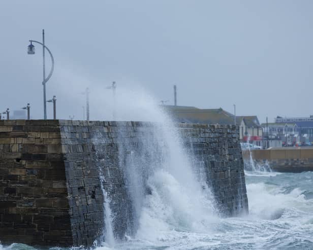 Storm Austen is due to hit Portsmouth on Friday