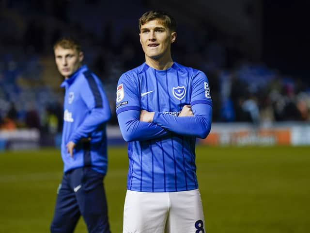 Freddie Potts has made a good impression at Pompey. West Ham could soon include him in their Premier League plans however. 