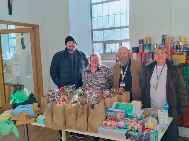 The Paulsgrove Bathroom Bank provides vital bathroom products, including shampoo and sanitary items, to those in need