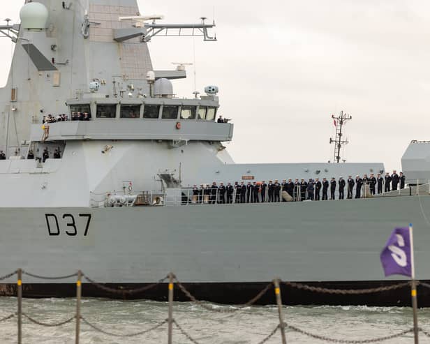 HMS Duncan will be undergoing a maintenance period after spending six months on deployment in the Mediterranean.