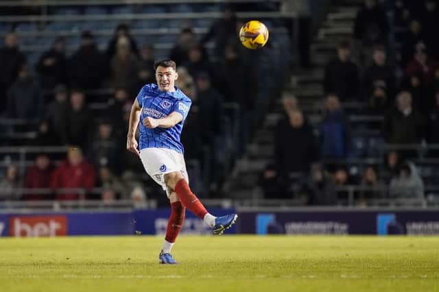Regan Poole is out of contract at Fratton Park at the end of the season. Picture: Jason Brown/ProSportsImages
