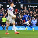 Ex-Pompey man Conor Chaplin scores his maiden Premier League goal in Ipswich's 2-1 loss against Bournemouth. Picture: Stephen Pond/Getty Images