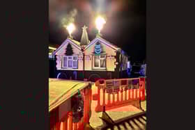 Gudge Heath Lane Christmas Light Show in Fareham