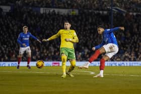 Josh Murphy was Jordan Cross' Pompey man of the match against Norwich City